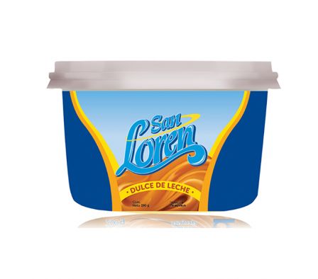 DULCE DE LECHE SAN LOREN 190  GR 