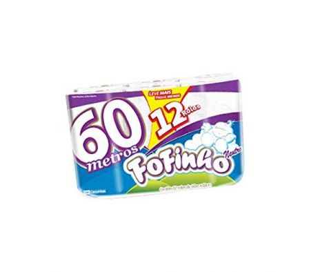 PAPEL HIG. FOFINHO H.S. 12 NEUTRO 60 MTS