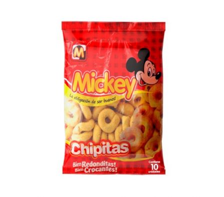 CHIPITAS MICKEY 10x50  GR
