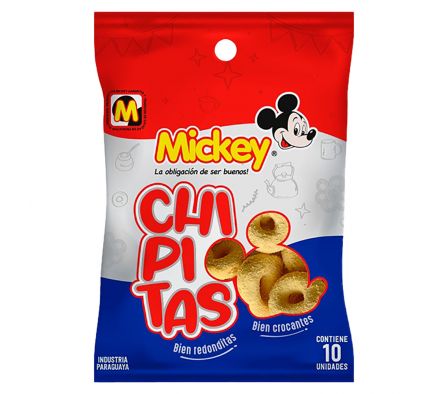 CHIPITAS MICKEY 10x50  GR