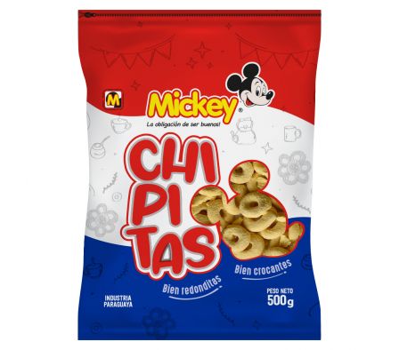 CHIPITAS MICKEY 500  GR 