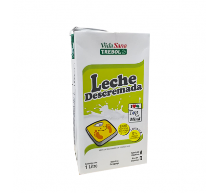 LECHE TREBOL DESCREMADA UAT 1 LT 