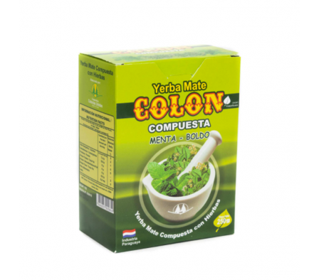 YERBA COLON MENTA BOLDO 250  GR