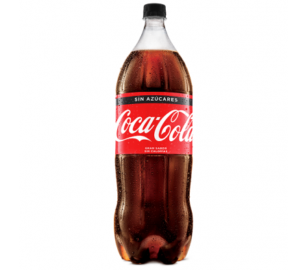 GASEOSA COCA ZERO DESCARTABLE 2 LT