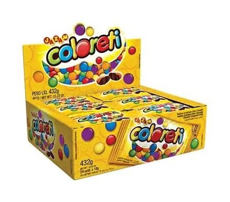 CHOCOLATE COLORETI JAZZAM 432 GR 