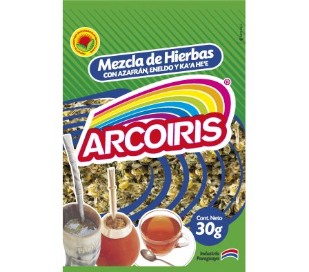 MEZCLA HIERBAS ARCO IRIS 30  GR
