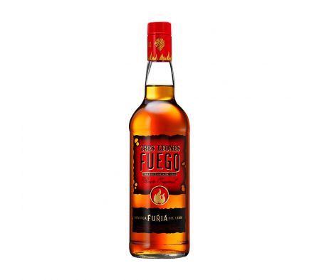 RON TRES LEONES FUEGO 750ml