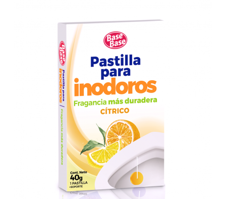 PASTILLA PARA INODORO BASE BASE FRUTAL 40  GR