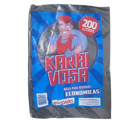 BOLSA RESIDUO KARAI VOSA 200Lt ECON.