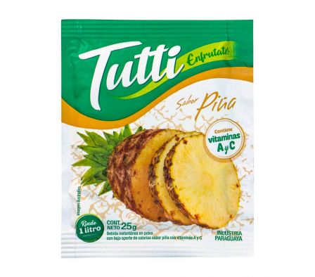 JUGO POLVO TUTTI PIÑA 25 GR
