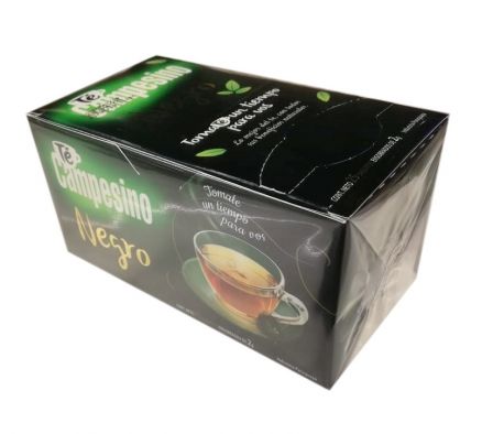 TE NEGRO CAMPESINO 25 UNIDADES