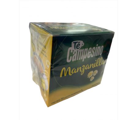 TE CAMPESINO MANZANILLA 10 UNIDADES