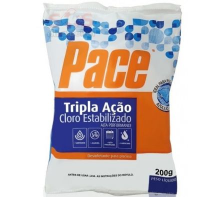 CLORO PASTILLAS PACE TRIPLE ACC.200GR.