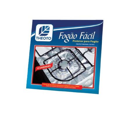 PROTECTOR THEOTO COCINA ALUMINIO 8 UNIDADES