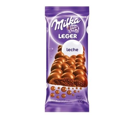 CHOCOLATE MILKA LEGER B LECHE 100  GR 