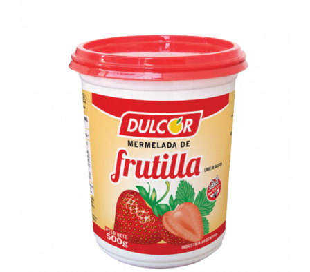 MERMELADA DULCOR FRUTILLA 500  GR 