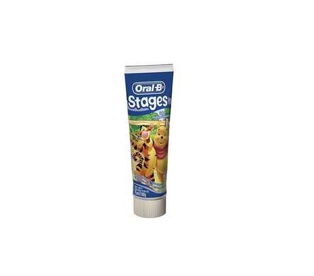 CREMA DENTA ORAL B STAGES  SURTIDO 75 ML