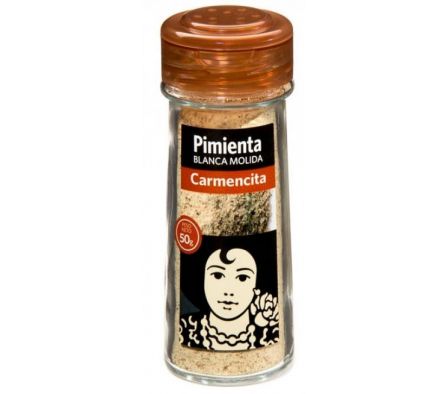 PIMIENTA BLANCA MOLIDO CARMENCITA 50  GR 
