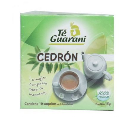 TE GUARANI CEDRON X 10   SAQUITOS 