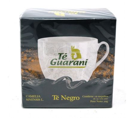 TE GUARANI NEGRO X 10   SAQUITOS 