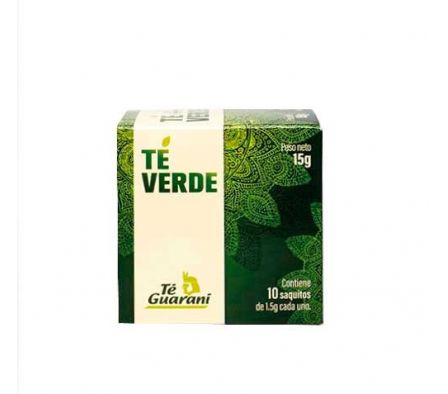 TE GUARANI VERDE X 10   SAQUITOS 