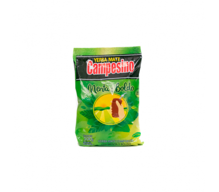 YERBA CAMPESINO MENTA BOLDO 100  GR 