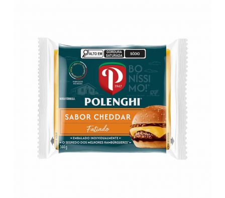 QUESO SANDWICH CHEDDAR  POLENGHI 160 GR