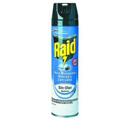 INSECTICIDA MATA TODO RAID S/OLOR AER360 CC