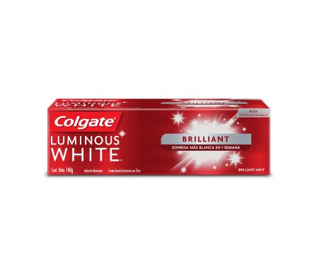 CREMA DENTAL COLGATE LUMINOUS WHITE 140  GR