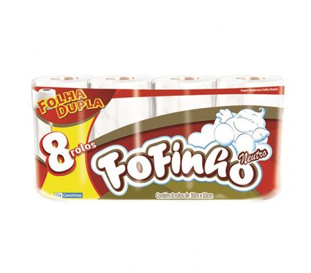 PAPEL HIG. FOFINHO NEUTRO 8x30 MTS
