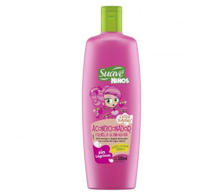 ACONDICIONADOR SUAVE KIDS FRUTILLA GLOMOR 350 ML