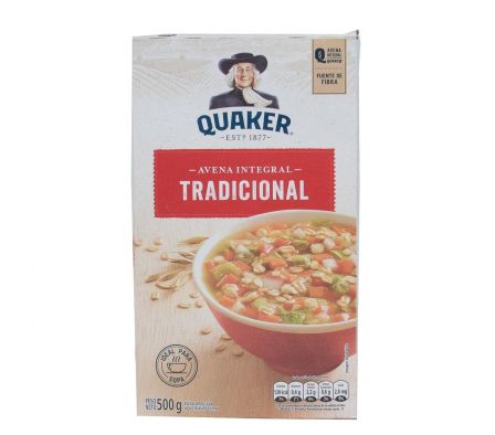 AVENA QUAKER TRADICIONAL FORTIFICADO 500  GR