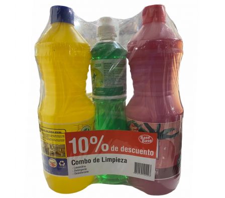 COMBO BASE BASE DESOD+ DETERG.+ LAVANDINA