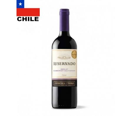 VINO RESERVA CONCHA TORO MERLOT 750 CC