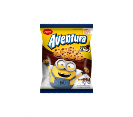 GALLETITA AVENTURA MINI CHIPS 35GR