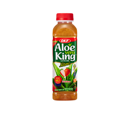 BEBIDA OKF ALOE STRAWBERRY 500 ML