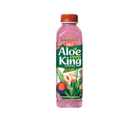BEBIDA OKF ALOE VERA PEACH 500 ML