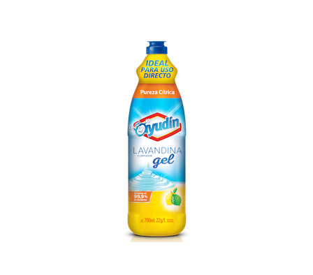 LAVANDINA EN GEL AYUDIN CITRUS POTE 700ml