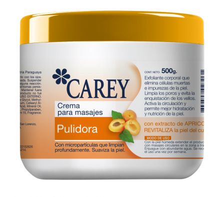 CREMA CAREY PARA MASAJE PULID 500  GR 