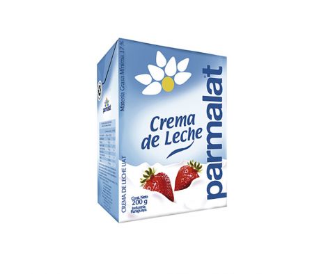 CREMA DE LECHE 17% MAT. GRASA PARMALAT UAT 200 GR