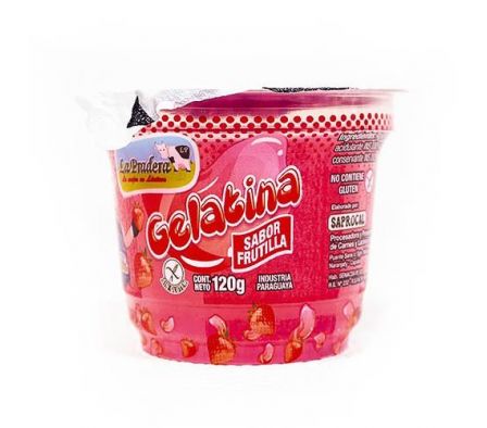 GELATINA LA PRADERA FRUTILLA 120 GR