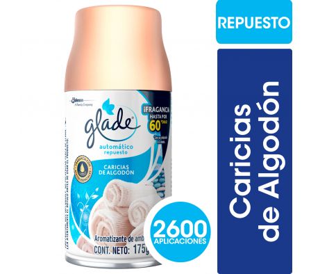 DESODORANTE GLADE AUTOMATICO REP CAR ALG 270 ML