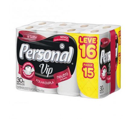 PAPEL PERSONAL DH VIP NEUTRO 16 X30 MT