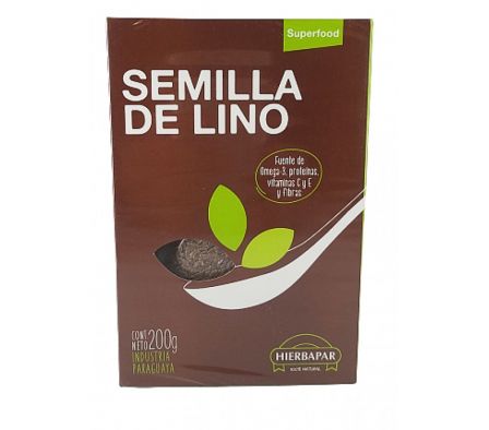 SEMILLA DE LINO HIERBAPAR 200  GR