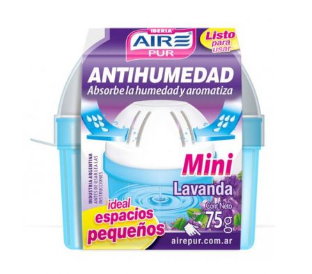 ANTIHUMEDAD + DESODORANTE MINI LAVANDA AIRE PURO 