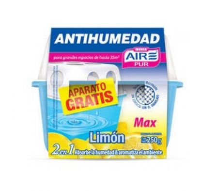 ANTIHUMEDAD C/AROMATIZANTE MAX  350 LIMON