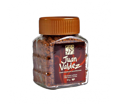 CAFE JUAN VALDEZ SOL LIOFILIZADO 50  GR 