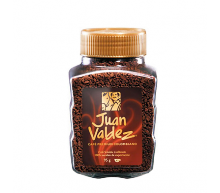 CAFE JUAN VALDEZ SOL LIOFILIZADO 95  GR 