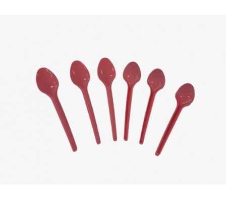 CUCHARA PLAST.CORINTER ROSA 25un