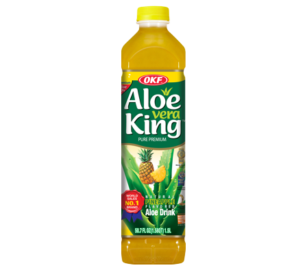 BEBIDA OKF ALOE PIÑA BOTELLA 1.5 LT